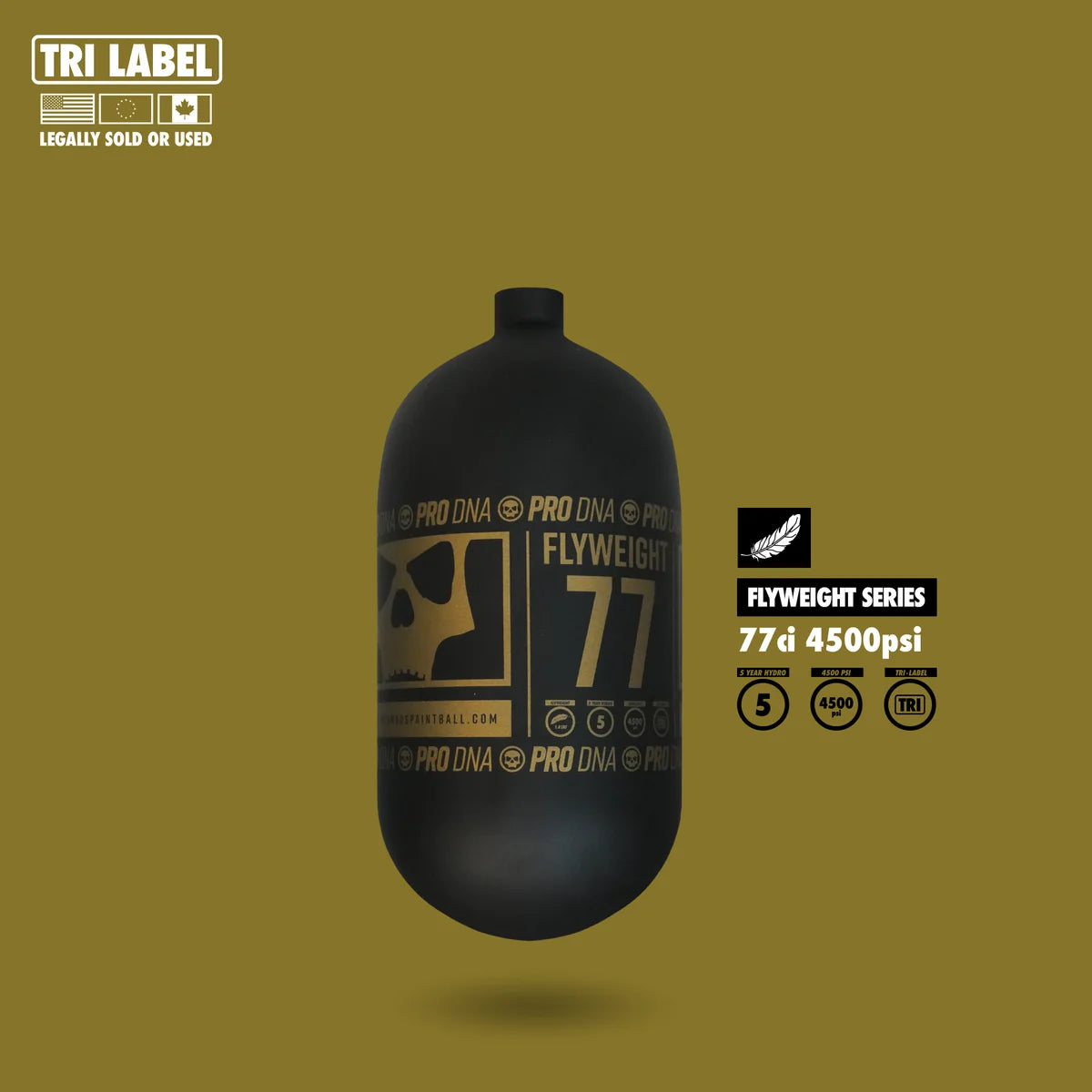 New Infamous Flyweight 77 Bottle - RC Skull